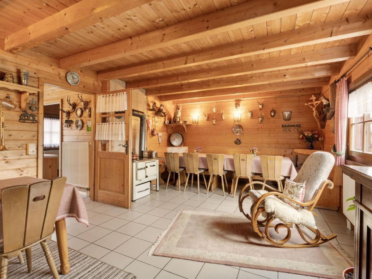 Chalet In Hinterrod Thuringia With Sauna Eisfeld エクステリア 写真