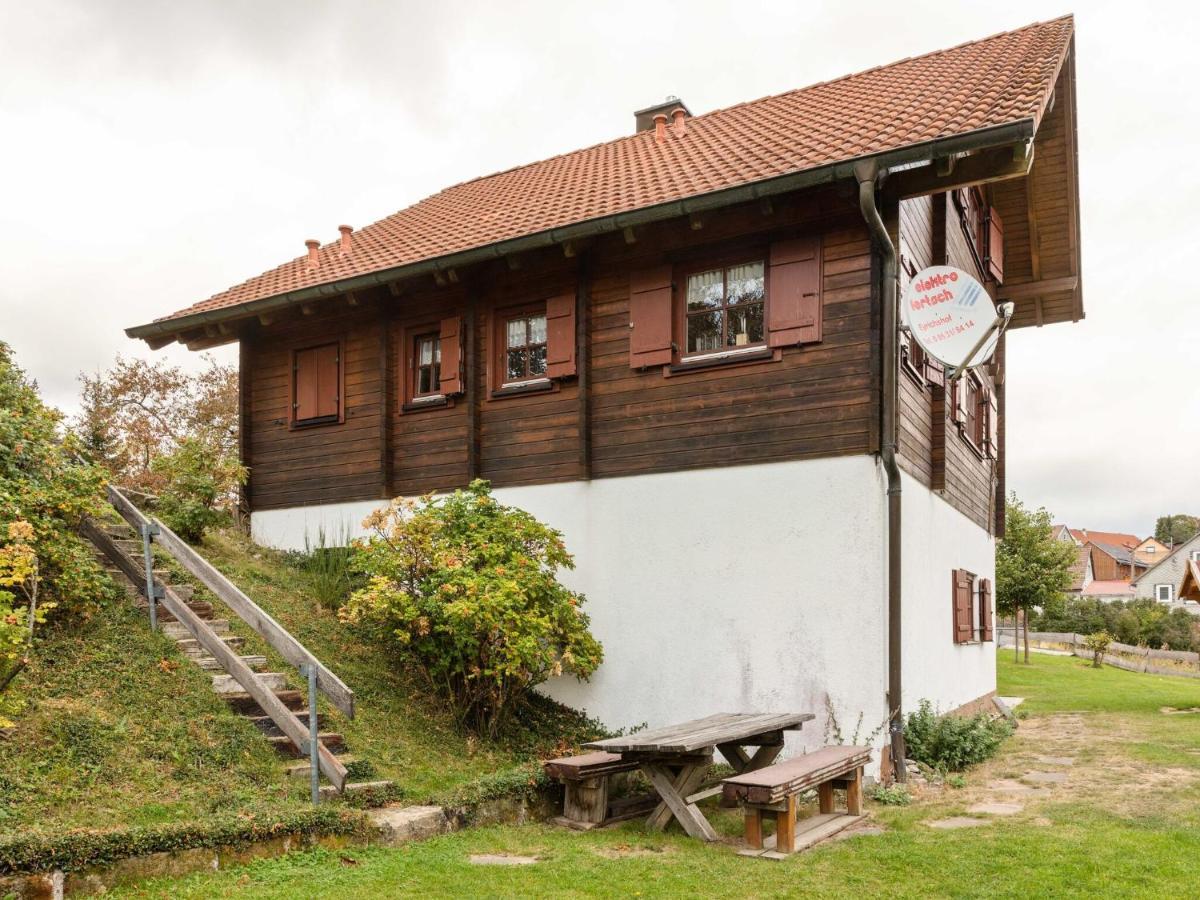 Chalet In Hinterrod Thuringia With Sauna Eisfeld エクステリア 写真