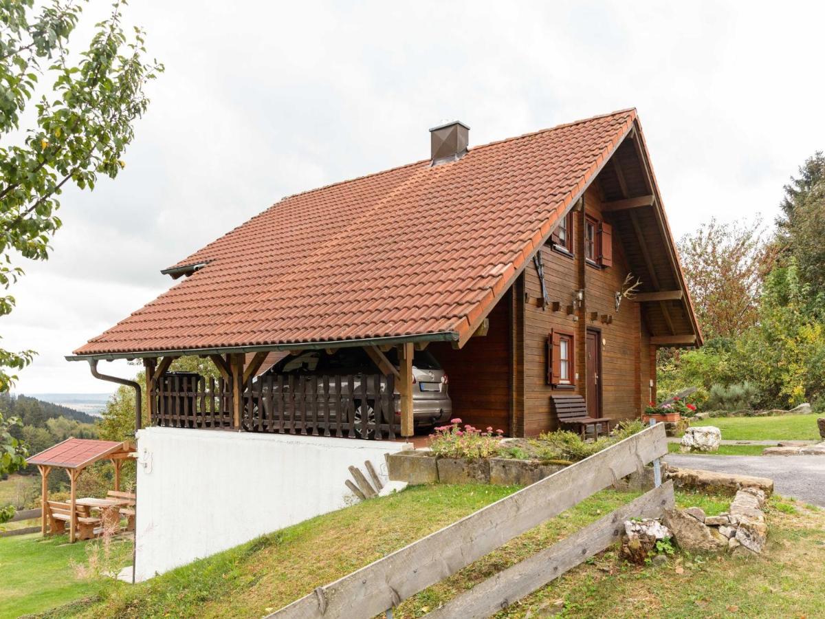 Chalet In Hinterrod Thuringia With Sauna Eisfeld エクステリア 写真