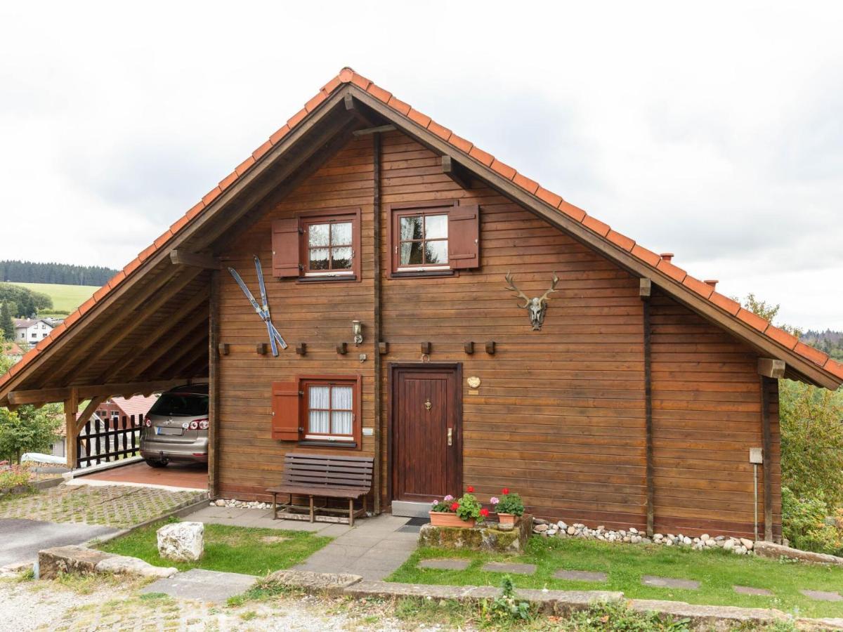 Chalet In Hinterrod Thuringia With Sauna Eisfeld エクステリア 写真