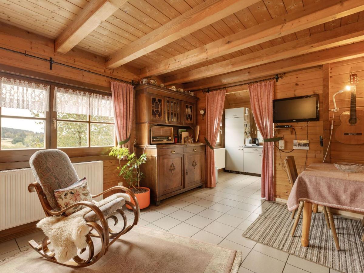 Chalet In Hinterrod Thuringia With Sauna Eisfeld エクステリア 写真
