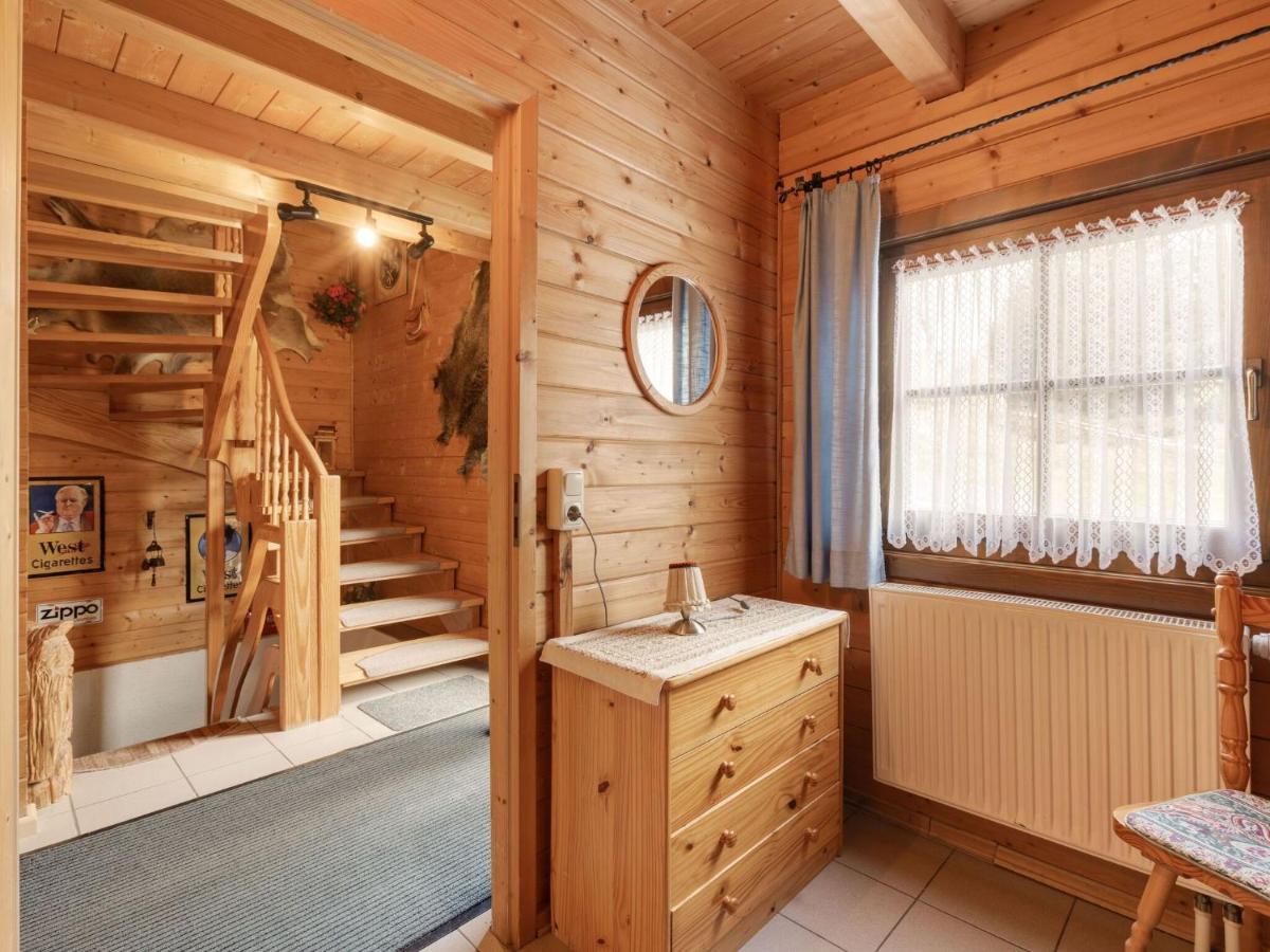 Chalet In Hinterrod Thuringia With Sauna Eisfeld エクステリア 写真