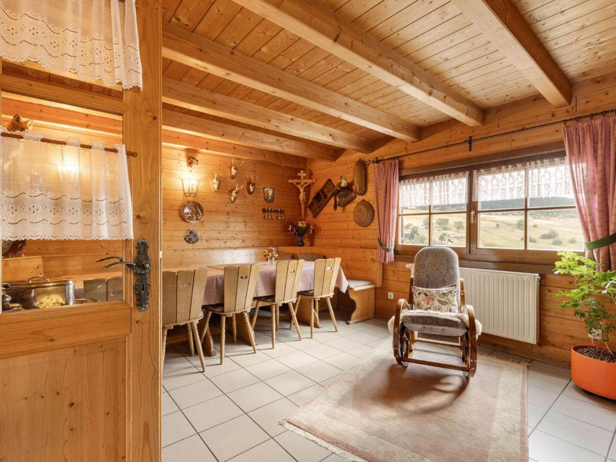 Chalet In Hinterrod Thuringia With Sauna Eisfeld エクステリア 写真