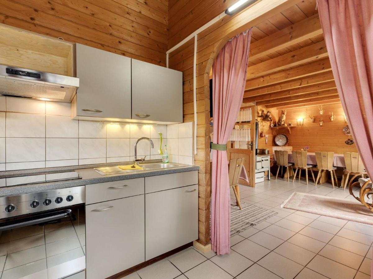 Chalet In Hinterrod Thuringia With Sauna Eisfeld エクステリア 写真