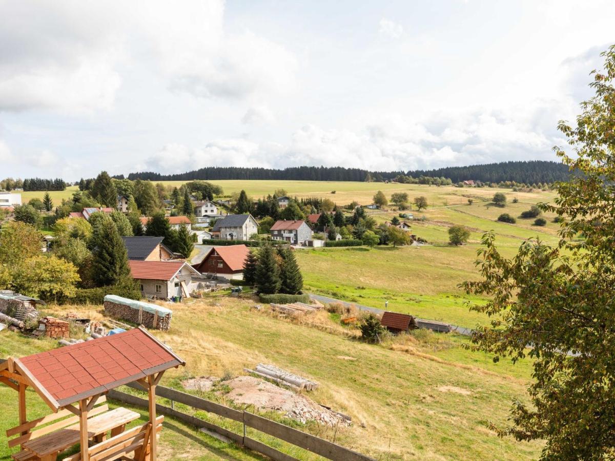 Chalet In Hinterrod Thuringia With Sauna Eisfeld エクステリア 写真
